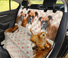 Lovely Boxer Dog Print Pet Seat Covers