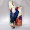 Hoogerwerf's Pheasant (Aceh Pheasant ) Bird Print Hooded Blanket