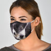 Border Collie Print Face Mask