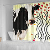 Holstein Friesian cattle (Cow) Print Shower Curtain