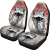 Sketch of Snake Print Car Seat Covers