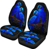 Hyacinth Macaw Parrot Print Car Seat Covers