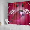 Minimacaw Parrot Print Shower Curtain