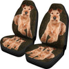 Irish Terrier Dog Print Car Seat Covers