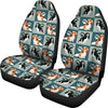 Cavalier King Charles Spaniel Dog Pattern Print Car Seat Covers