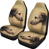 Irish Wolfhound Print Car Seat Covers