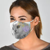 Lovely Turkish Angora Cat Print Face Mask