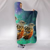 Accentor Bird Print Hooded Blanket