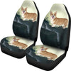 Cute Pembroke Welsh Corgi Print Car Seat Covers