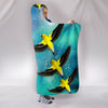 American GoldFinch Bird Print Hooded Blanket