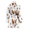 Ibizan Dog Print Women's Bath Robe