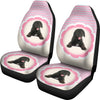 Cute Spanish Water Dog Print Car Seat Covers