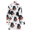 Beauceron Dog Patterns Print Women's Bath Robe