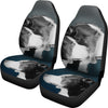 Amazing Pit Bull Dog Print Car Seat Covers