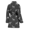 Spinoni Italiani Dog Pattern Print Women's Bath Robe