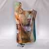 Lovely Nova Scotia Duck Tolling Retriever Dog Print Hooded Blanket