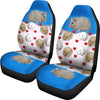 Campbell's Dwarf Hamster Print Car Seat Covers