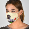 English Pointer Dog Print Face Mask