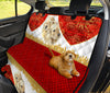 Cute Cocker Spaniel Print Pet Seat Covers