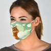 Somali Cat Print Face Mask