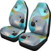 Cockatoo Parrot Print Car Seat Covers