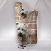 Cute Glen Of Imaal Terrier Print Hooded Blanket