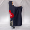 Chartreux Cat Love Print Hooded Blanket