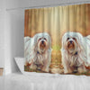 Havanese Dog Painting Art Print Shower Curtains