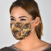 Cute Brussels Griffon Print Face Mask