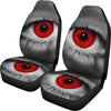 Red Eyes Print Car Seat Covers