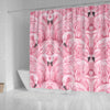 Flamingo Print Shower Curtains