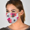 Doberman Pinscher Patterns Print Face Mask