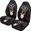 Black Hovawart Dog Print Car Seat Covers