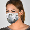 Cute Sealyham Terrier Print Face Mask