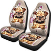 Brussels Griffon Dog Print Car Seat Covers