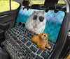 Winter White Dwarf Hamster Print Pet Seat Covers