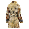 Yorkshire Terrier Print Women's Bath Robe