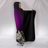 Dragon Li Cat Print Hooded Blanket