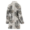 English Mastiff Patterns Print Women's Bath Robe