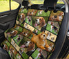 Beagle Collage Print Pet Seat Covers