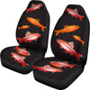 Cherry Barb Fish Print Car Seat Covers