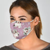 Cute Coton de Tulear Dog Print Face Mask