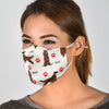 Irish Setter Patterns Print Face Mask