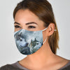 Amazing Alaskan Malamute Print Face Mask