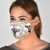 Greyhound Dog Print Face Mask