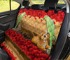 Rose Ringed Parrot Print Pet Seat Covers