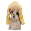 Cavapoo Print Women's Bath Robe