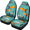 Mollie Fish Print Car Seat Covers