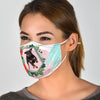 Rottweiler Print Face Mask