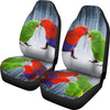 Eclectus Parrot Print Car Seat Covers